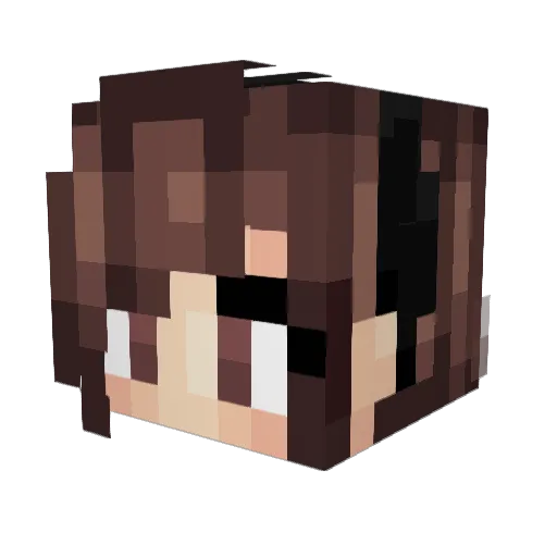 simoneiscool Minecraft avatar head, 3D render