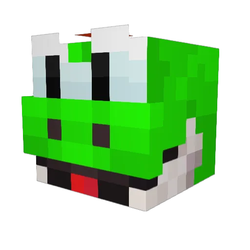 simonertl Minecraft avatar head, 3D render