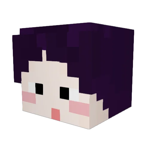 simoninde03 Minecraft avatar head, 3D render