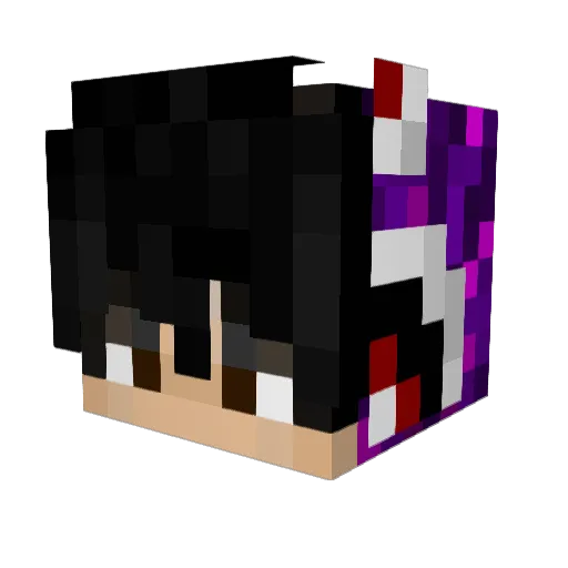 simonistfett Minecraft avatar head, 3D render