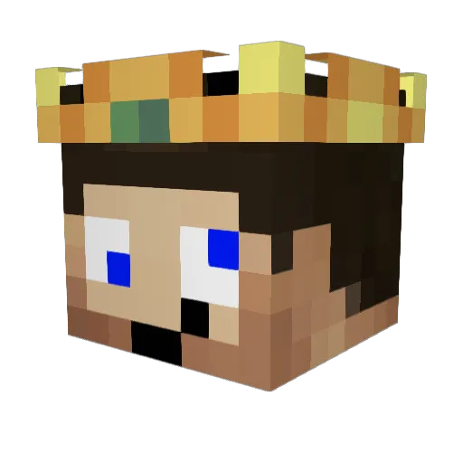 simonix1 Minecraft avatar head, 3D render