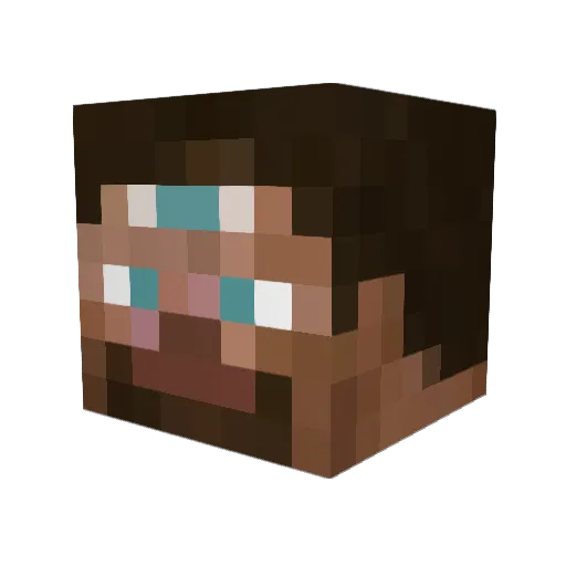simonm223 Minecraft avatar head, 3D render