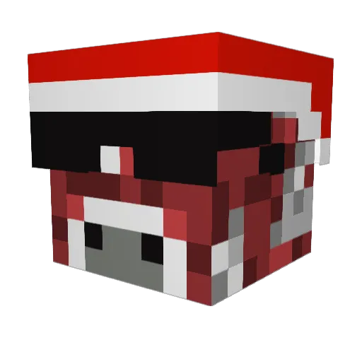simonree Minecraft avatar head, 3D render