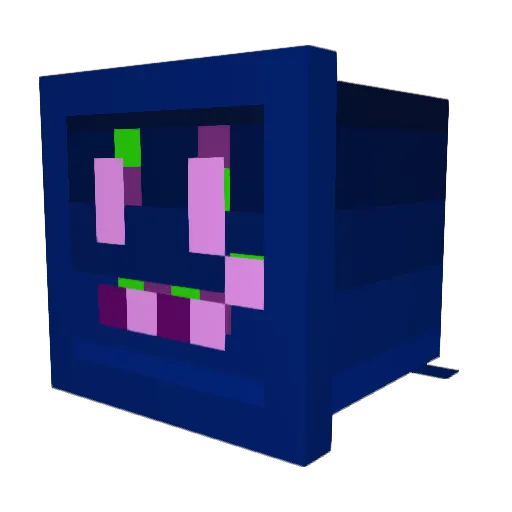 simonrx1 Minecraft avatar head, 3D render