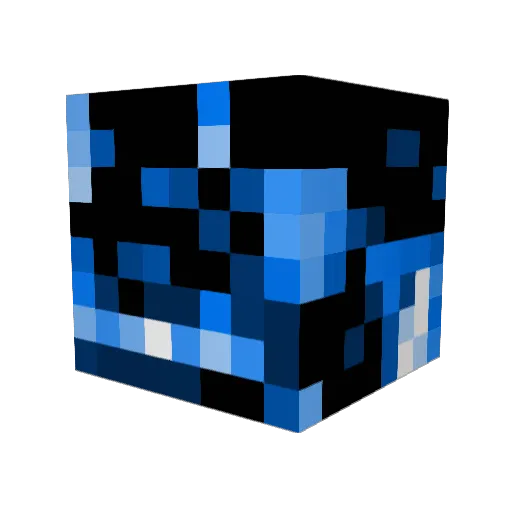 simonspeed Minecraft avatar head, 3D render