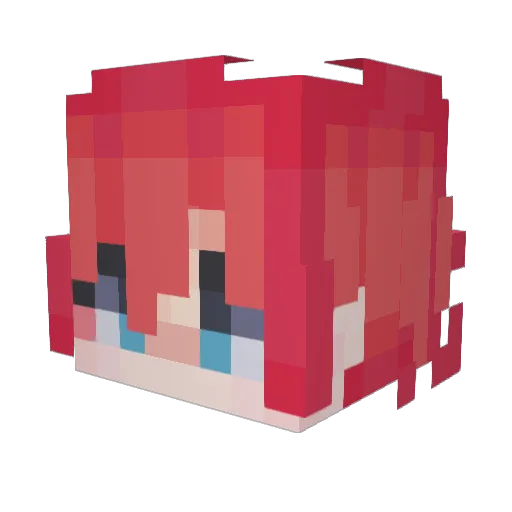 simonxS11 Minecraft avatar head, 3D render