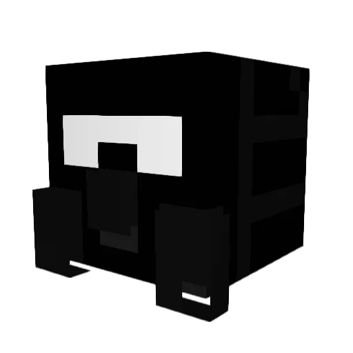 simpleyvng Minecraft avatar head, 3D render