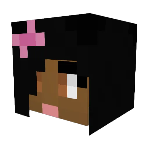 simplimazing Minecraft avatar head, 3D render
