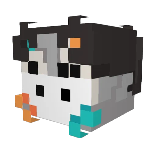 simplyshoki Minecraft avatar head, 3D render