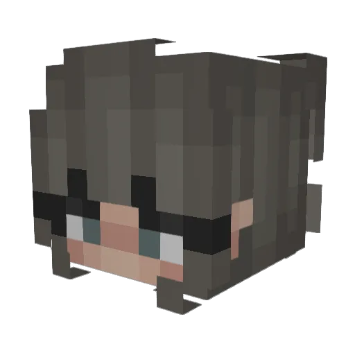 simplystay Minecraft avatar head, 3D render