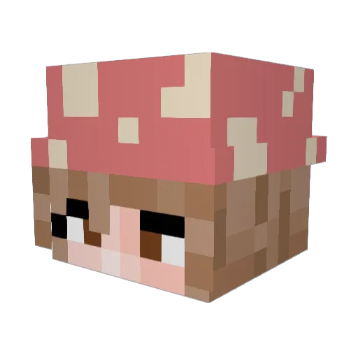 simplytorio Minecraft avatar head, 3D render