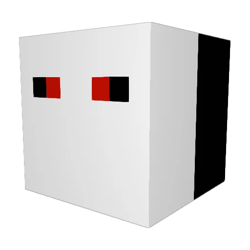 simpz0n Minecraft avatar head, 3D render