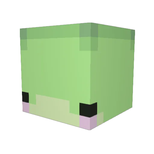 simramyun Minecraft avatar head, 3D render
