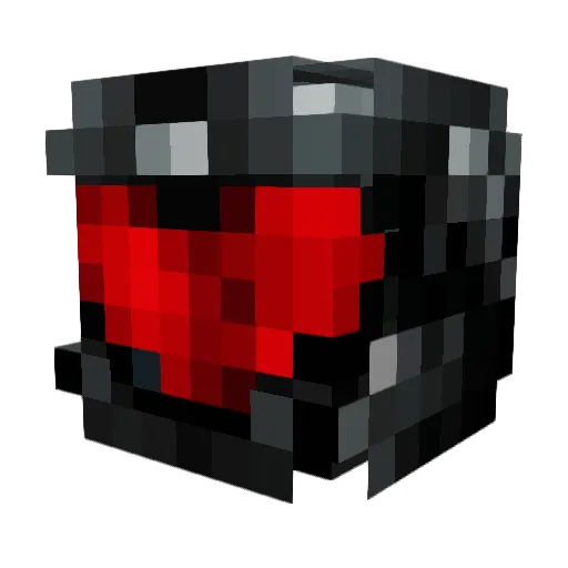 simsalabib Minecraft avatar head, 3D render