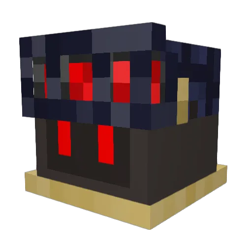 simvida Minecraft avatar head, 3D render
