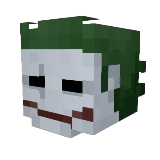 sinTil Minecraft avatar head, 3D render
