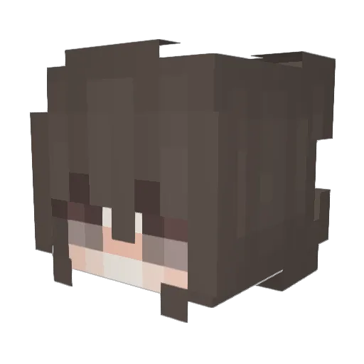 sinali01225 Minecraft avatar head, 3D render