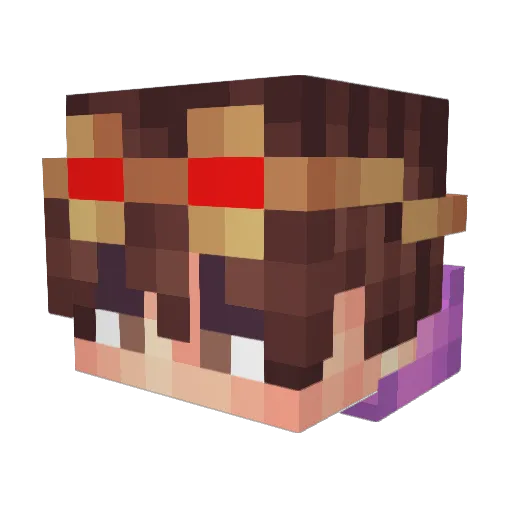 sindri_odyssey Minecraft avatar head, 3D render