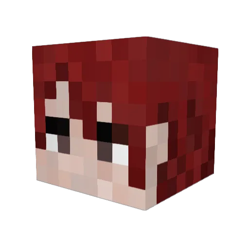 sinduki117 Minecraft avatar head, 3D render