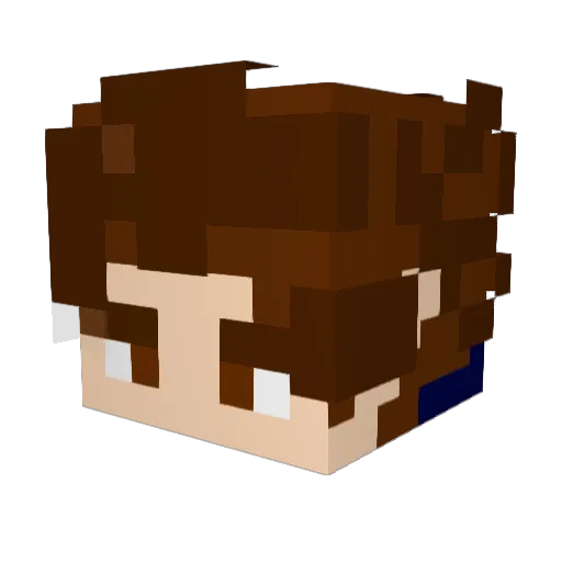 sinfante12 Minecraft avatar head, 3D render