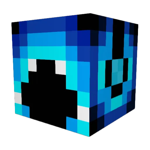 sinjack88 Minecraft avatar head, 3D render