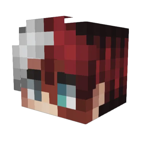 sinnabun711 Minecraft avatar head, 3D render