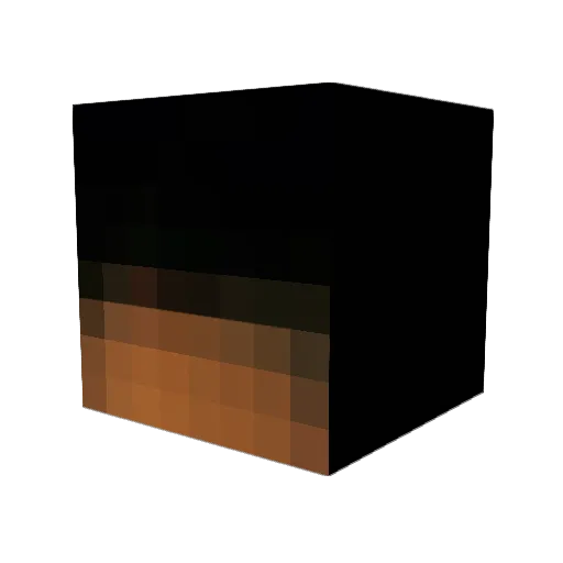 sinnope Minecraft avatar head, 3D render