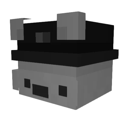 sino01111 Minecraft avatar head, 3D render