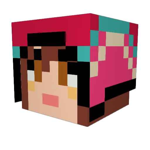 sino7700 Minecraft avatar head, 3D render