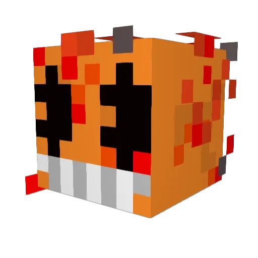 sintocraft Minecraft avatar head, 3D render