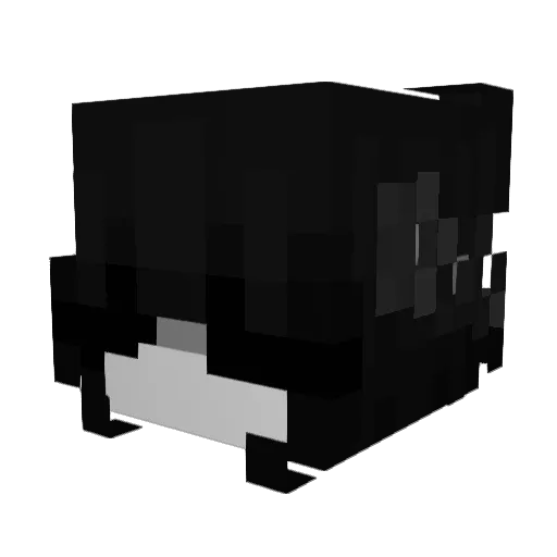sintoes Minecraft avatar head, 3D render