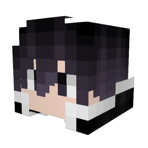 sion1031 Minecraft avatar head, 3D render
