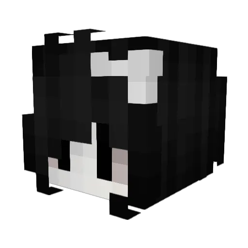 siopaao Minecraft avatar head, 3D render