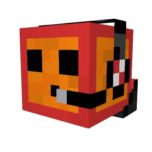 siox036 Minecraft avatar head, 3D render