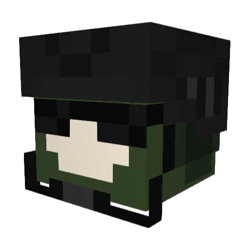 sirSlayer3209 Minecraft avatar head, 3D render
