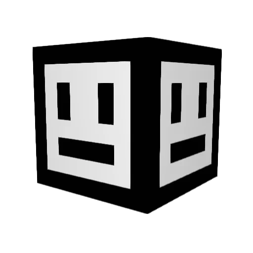 sir__VOID Minecraft avatar head, 3D render