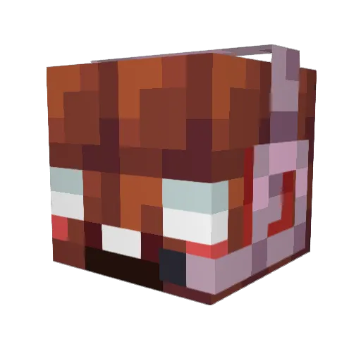 sir_ch0c0late Minecraft avatar head, 3D render