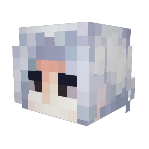 sir_li Minecraft avatar head, 3D render