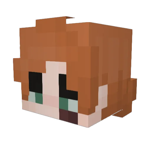 sir_mothman Minecraft avatar head, 3D render