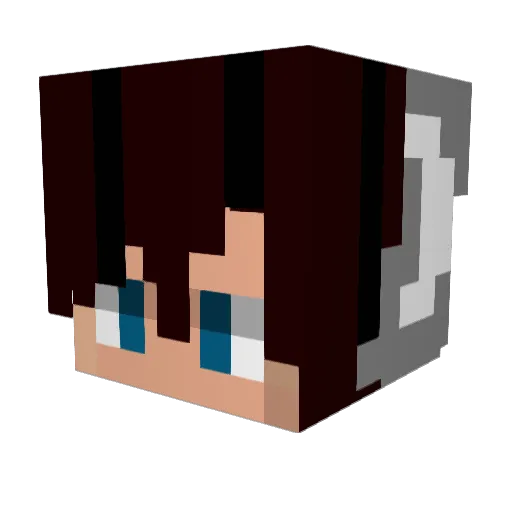 sir_sasso_ Minecraft avatar head, 3D render