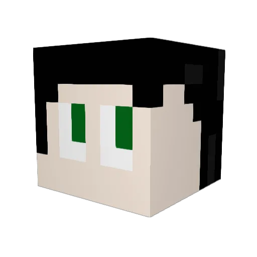 sir_smiles8395 Minecraft avatar head, 3D render