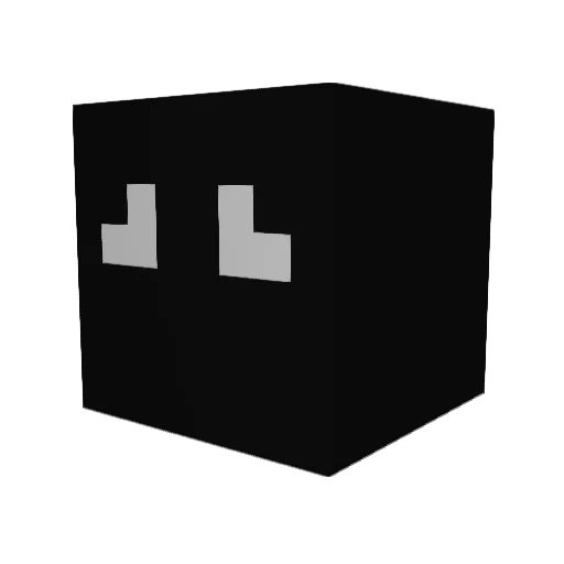 sirakir Minecraft avatar head, 3D render