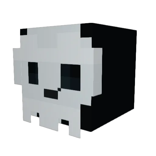 siralyssa Minecraft avatar head, 3D render