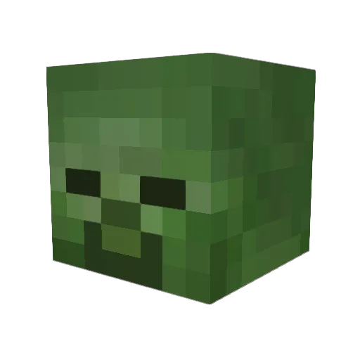 sirapaislimau Minecraft avatar head, 3D render