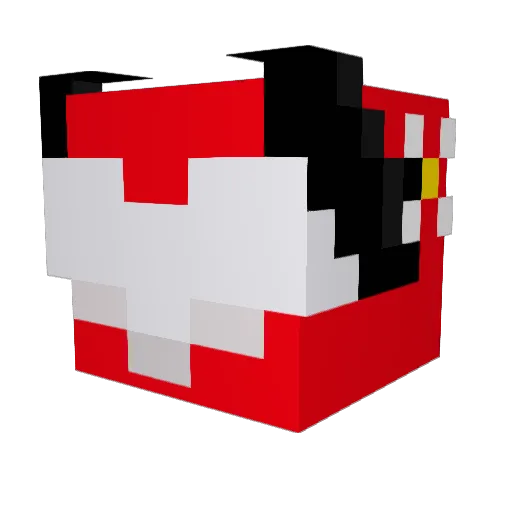 sirbruh5600 Minecraft avatar head, 3D render