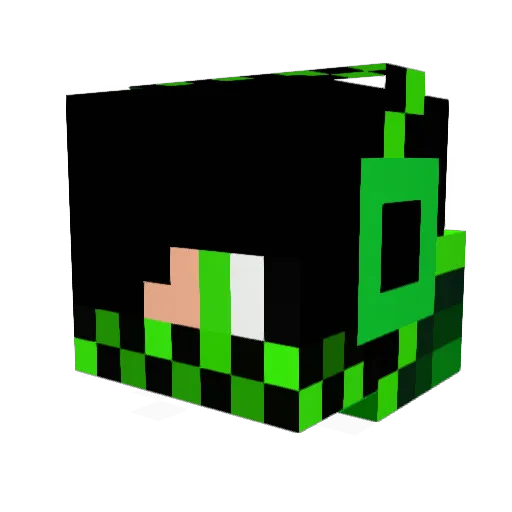 sirbuildalot2017 Minecraft avatar head, 3D render