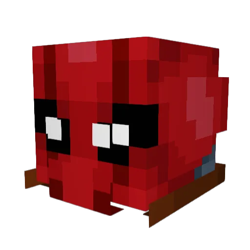 sirdumbum Minecraft avatar head, 3D render