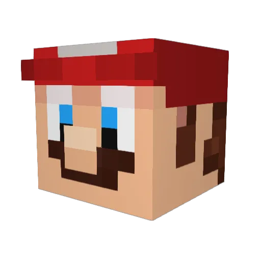 siremperormonkey Minecraft avatar head, 3D render