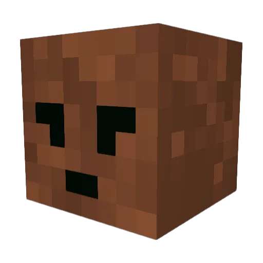 sirenxex Minecraft avatar head, 3D render