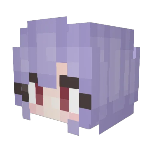 sirezy Minecraft avatar head, 3D render
